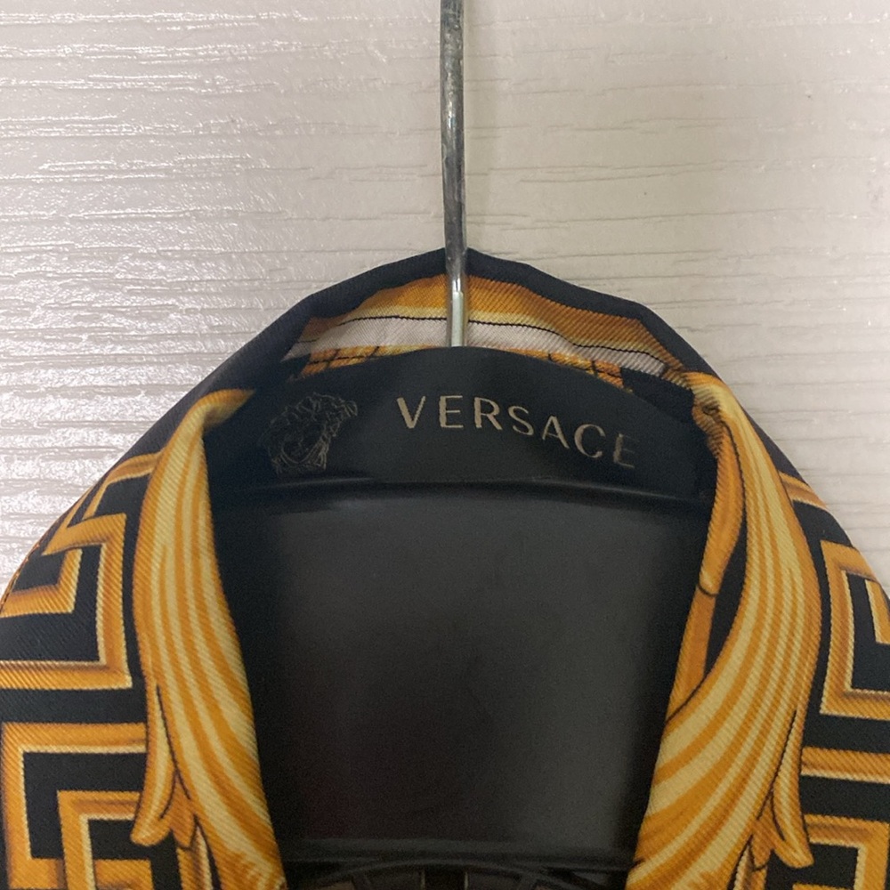 Authentic Versace Long-Sleeve Button Down Dress - image 2